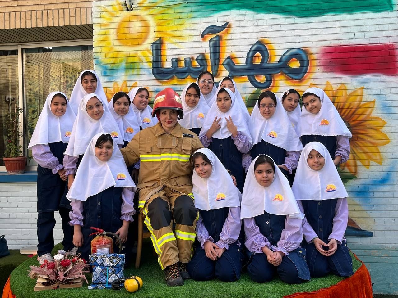 مراسم روز آتش نشانی و ایمنی