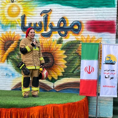 مراسم روز آتش نشانی و ایمنی